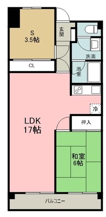 メゾン・ド・クレインの物件間取画像